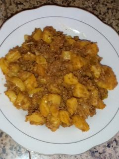 صورة لوصفة بطاطس باللحمة المفرومة 🥔