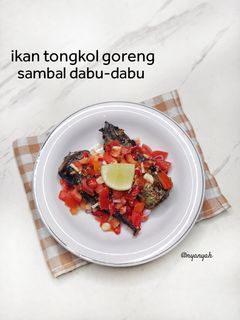 Foto resep Ikan Tongkol Goreng Sambal Dabu-Dabu