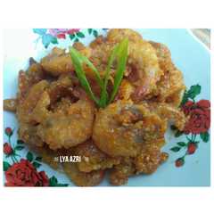 Udang goreng tepung saus madu 🍤🍯🍯 রেসিপির প্রধান ছবি