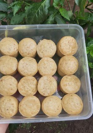 Foto resep Bolu kukus kacang tanah sangrai