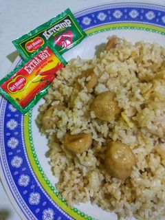 Foto resep 662. Nasgor Bawang Saus Tiram