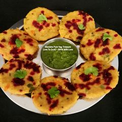 A picture of Soya Flour Sooji Idli.