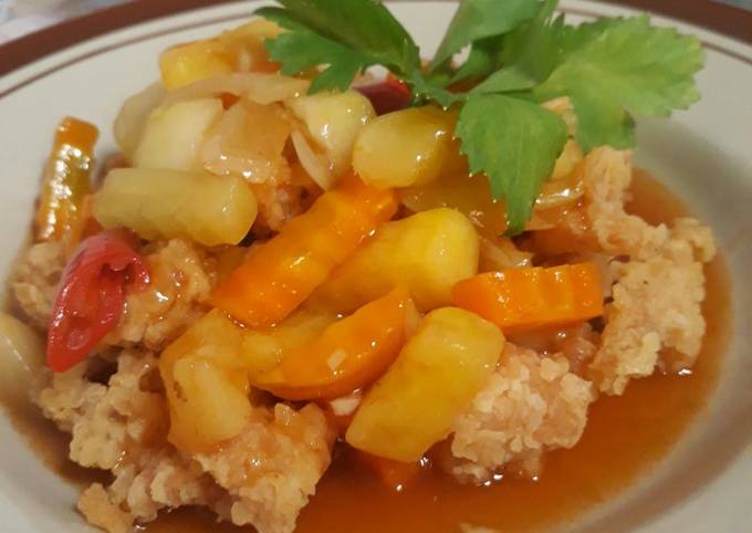 Resep Koloke crispy asam manis yang Bisa Manjain Lidah