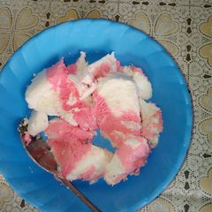 Homemade ice cream A picture of Homemade ice cream.