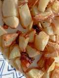 Papas en casco al limón