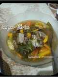 Sayur asem" daging sapi, daun kedondong seger #by berlian fitria