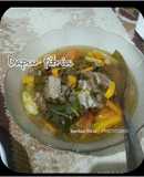 Sayur asem" daging sapi, daun kedondong seger #by berlian fitria