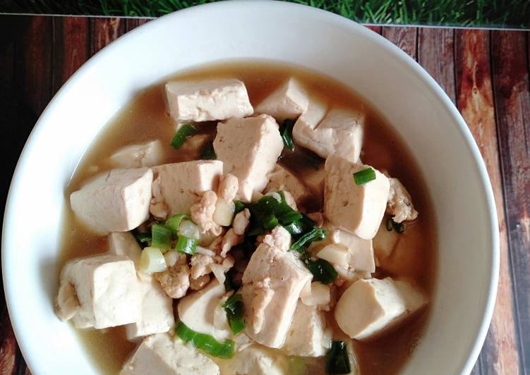 Tahu Air Daging Cincang