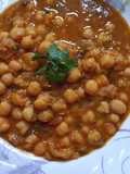 Kabuli Chana (Chickpeas) Without Onion and Garlic