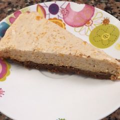 A picture of Pumpkin spice cheesecake.