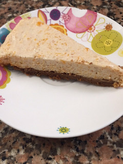 A picture of Pumpkin spice cheesecake.
