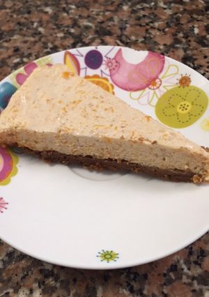 A picture of Pumpkin spice cheesecake.