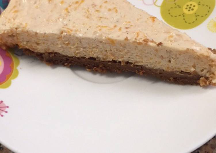 Steps to Make Tastefully Pumpkin spice cheesecake