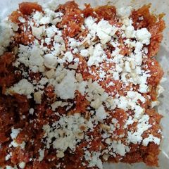 A picture of Gajar ka halwa,, yammy and healthy.