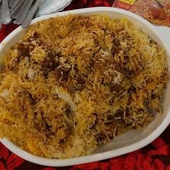 A picture of Mutton biryani.