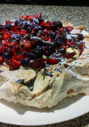 Una foto de Pavlova