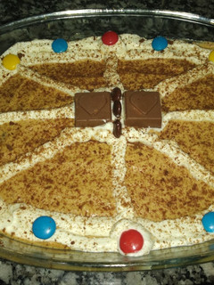 Una foto de Chocotorta