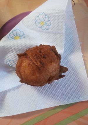 Una foto de Buñuelos con harina leudante