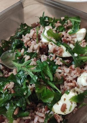 Une photo de ⭐⭐Salade équilibre *saveur Italie*
