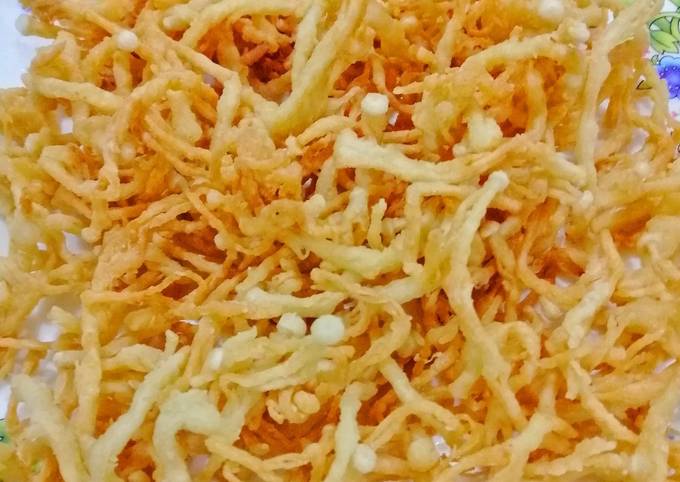 Resipi Cendawan Enoki Goreng Tepung Oleh Norashikin Rahmat Cookpad