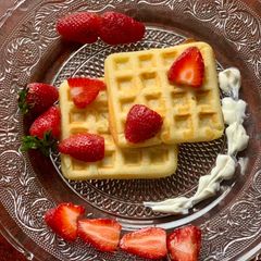 A picture of Waffles.