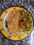 Omelette de Espinaca y Queso con Ensalada (Cocina Fácil Parte I)