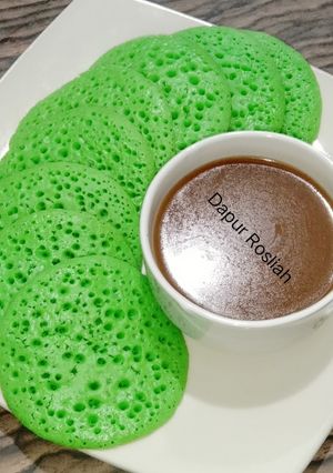 Foto resep Surabi pandan