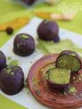 Trufas de Abacate e Matcha