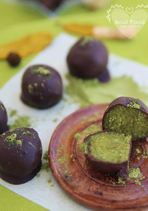 Foto de Trufas de Abacate e Matcha