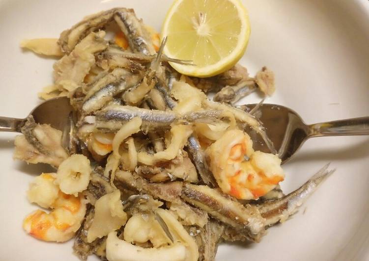 Simple Way to Make Ultimate Fritto misto mixed fried fish