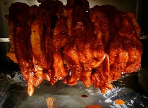 Una foto de Carne al pastor
