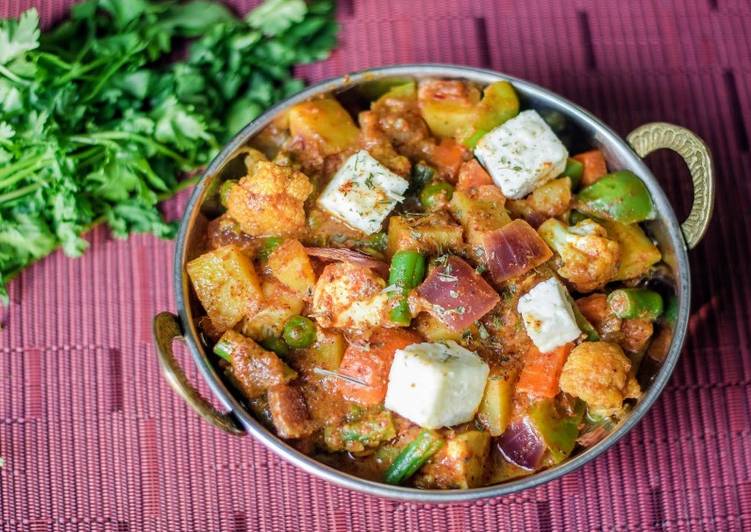 Step-by-Step Guide to Make Ultimate Vegetable kadai