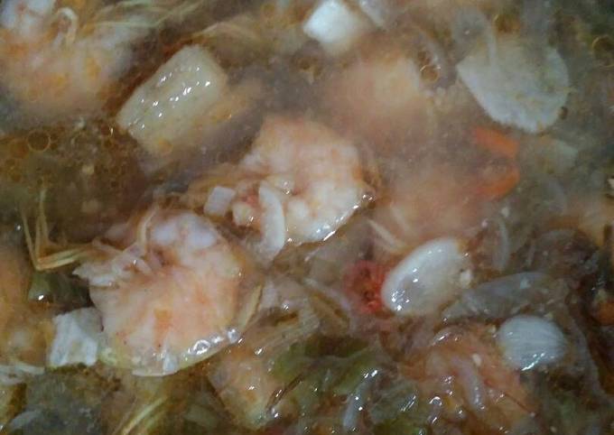 Ini dia! Bagaimana cara memasak Sup udang asam manis (mpasi 18m+) dijamin nikmat