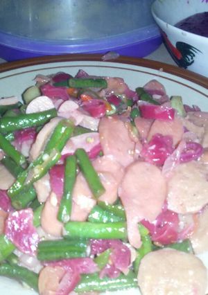 Foto resep Tumis Kulit Buah Naga