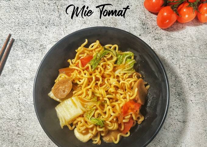 Cara bikin Mie Tomat Cara bikin Mie Tomat