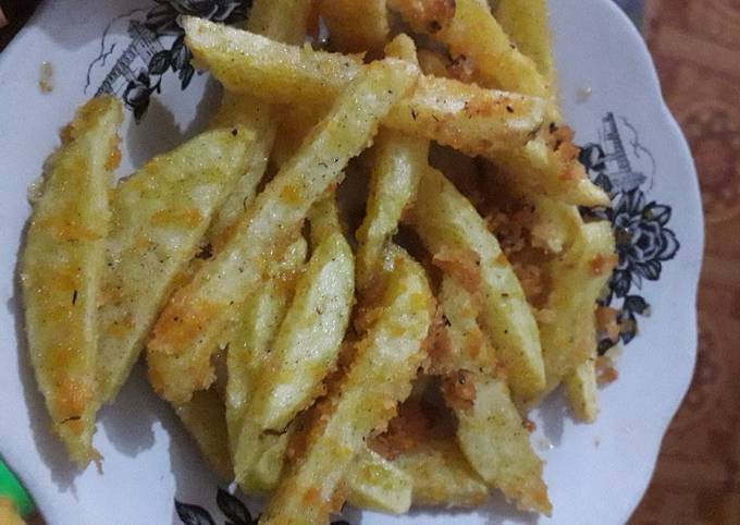 Cara Memasak Kentang goreng krispi Ekonomis
