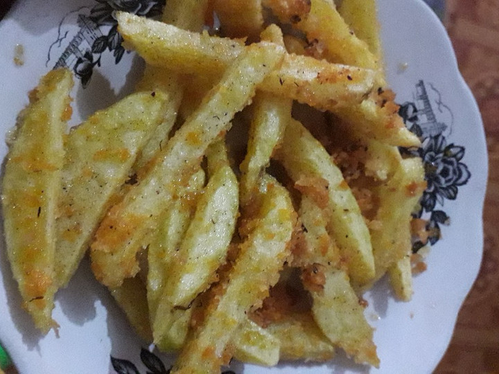 Cara Memasak Kentang goreng krispi Ekonomis