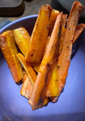 Una foto de Zanahorias bravas