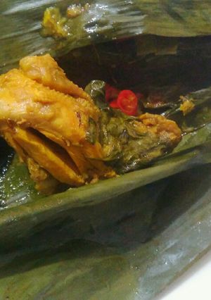 Foto resep Pepes ayam daun kemangi