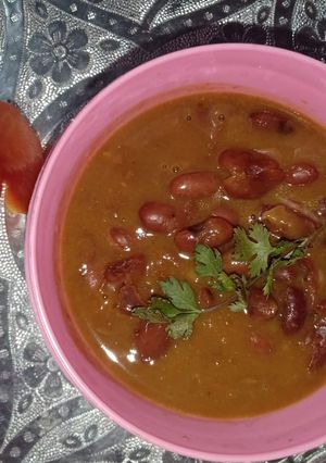 A picture of Rajma veg.