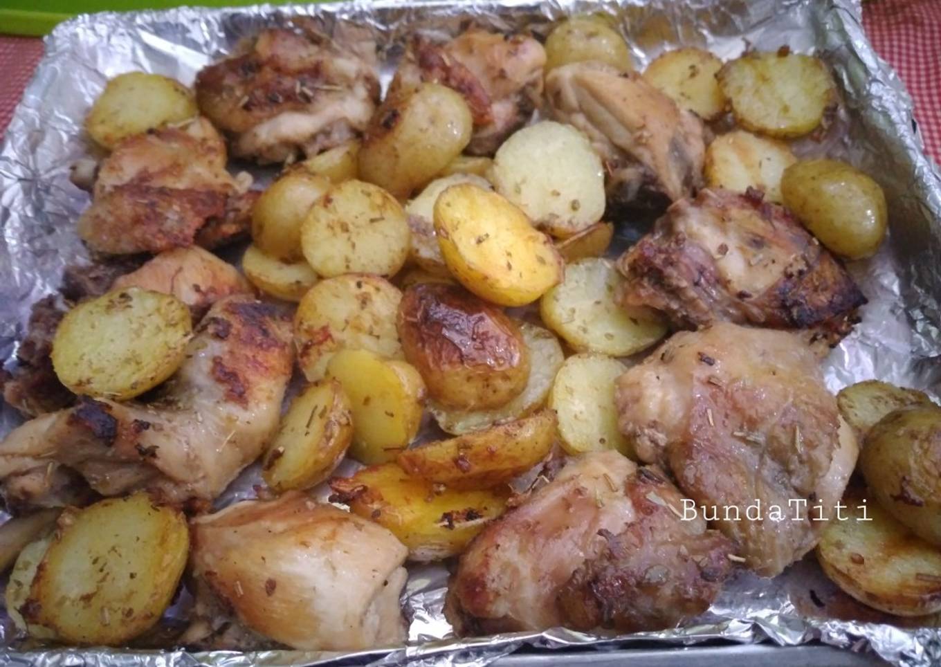 528.Ayam Kentang Panggang