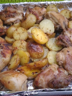 Foto resep 528.Ayam Kentang Panggang
