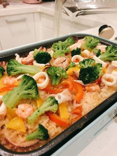 懶人簡易版燉飯(一鍋到底) 的食譜成品照片