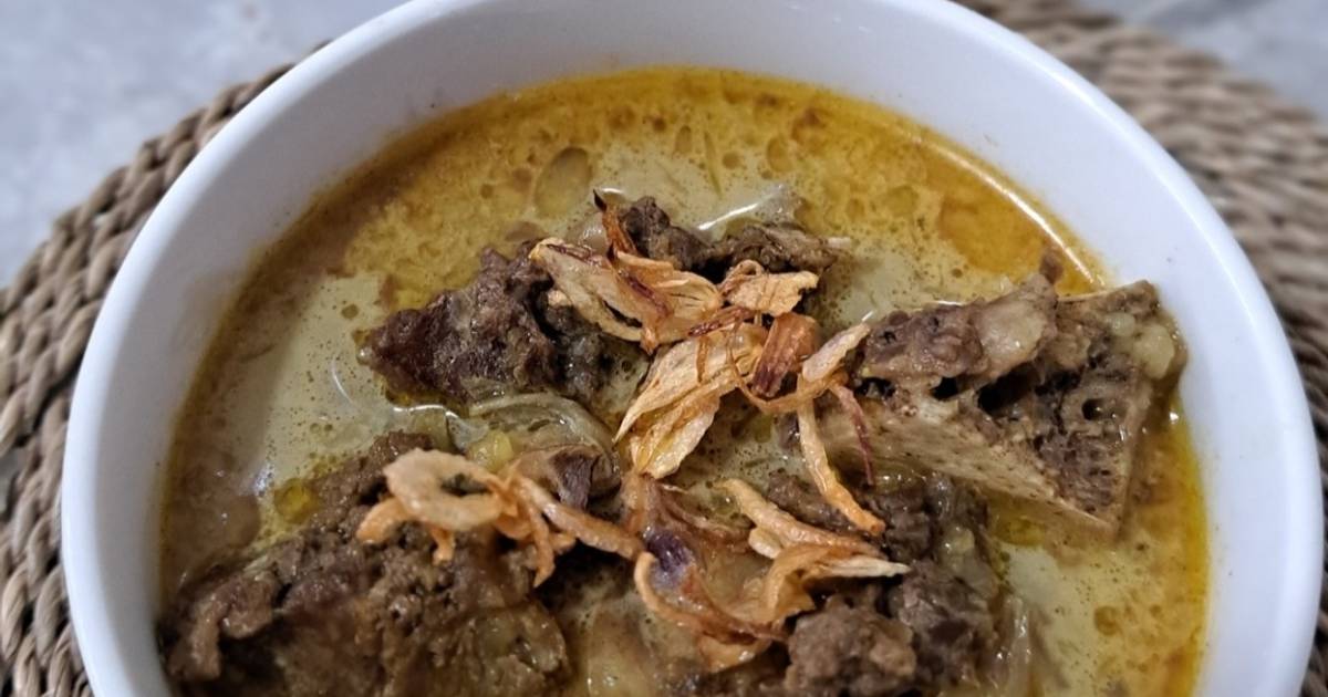 Resep GulaiGule Daging Sapi Bumbu Instan oleh frida frida Cookpad