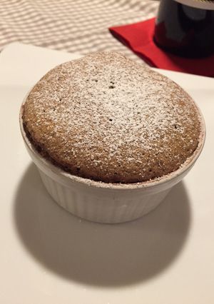 Una foto de Souflé chocolate