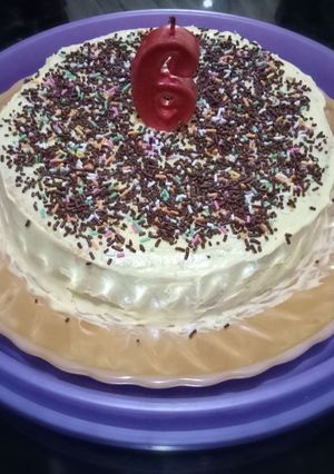 Foto resep Cake Murah Meriah dengan Margarine Buttercream