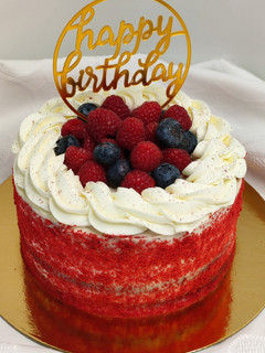 Una foto de Red Velvet cake con Thermomix