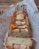 Bolo de Maçã em fatias