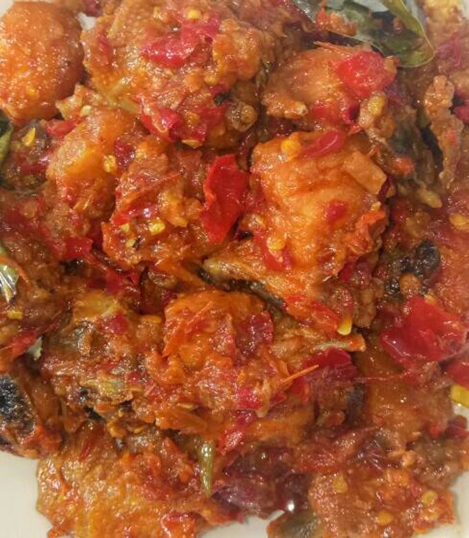 Foto resep Ayam sambal pedas