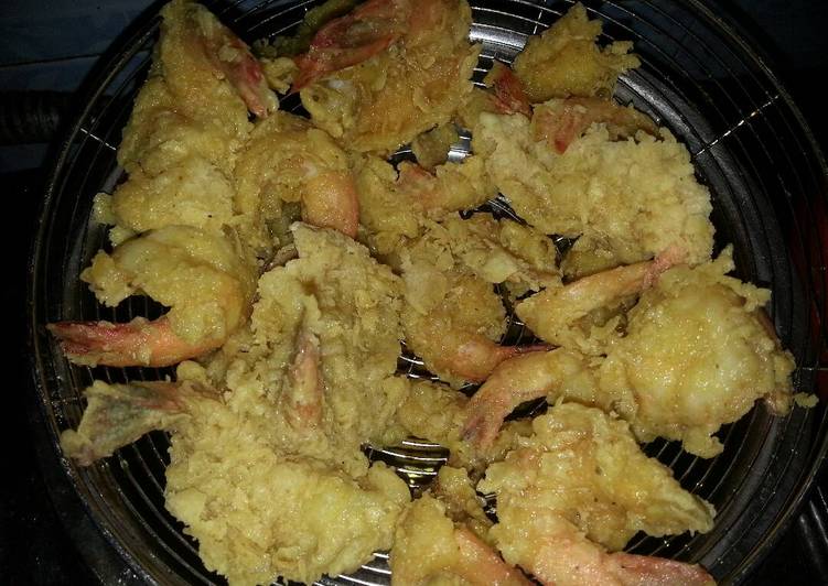 Bagaimana Membuat Udang tempura Anti Gagal